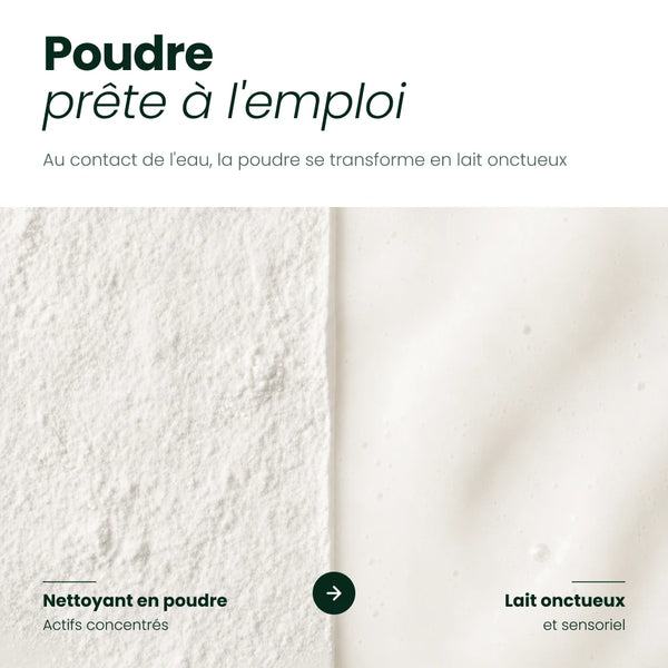 Powder facial cleanser - Nutrition & Douceur