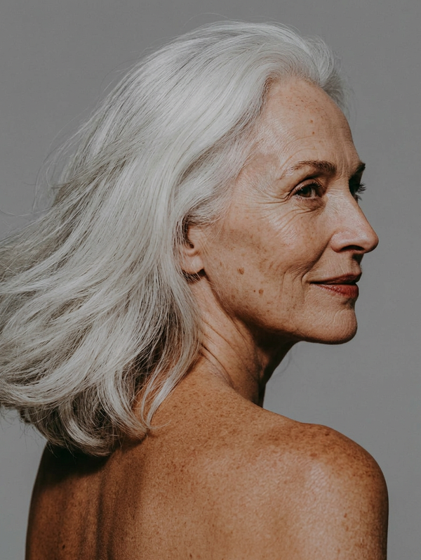 Cheveux blancs : comment les porter, les coiffer et s'habiller