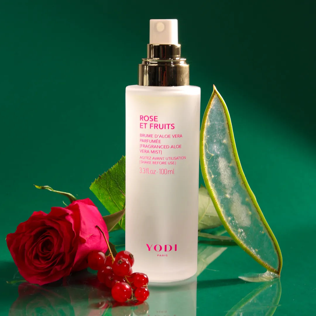 Brumes parfumées sans alcool Yodi à l'aloe vera bio natif