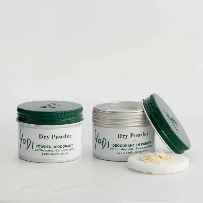 Duo déodorant en poudre peaux sensibles et épilées