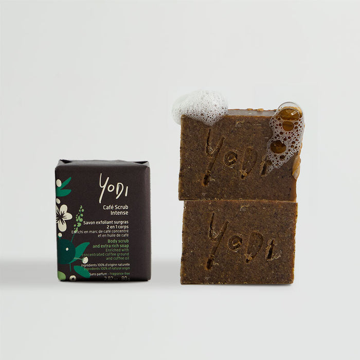 Trio surgras soap Scrub Intense Deep exfoliation Yodi 