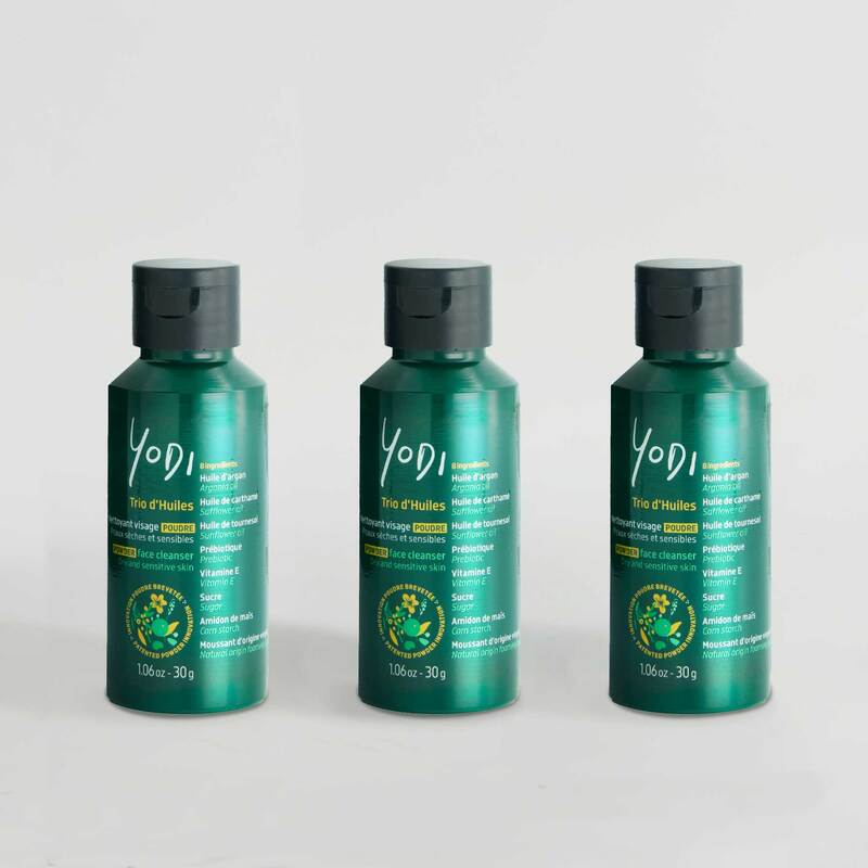 TRIO Powder Facial Cleansers - Nutrition & Softness