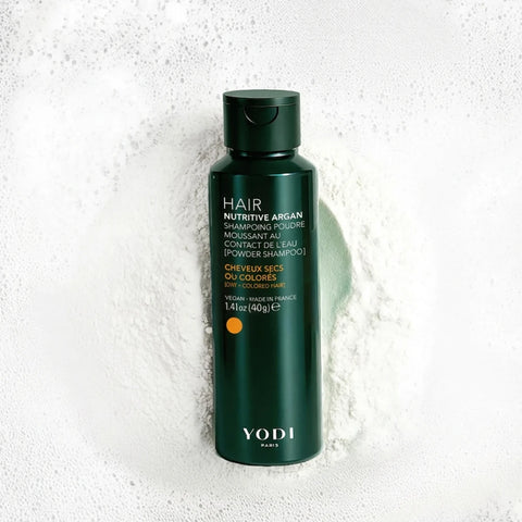 shampoing nutritive argan fond poudre mousse