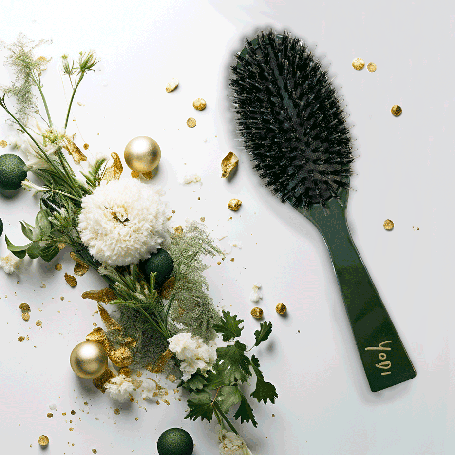 Personalized engraved brush