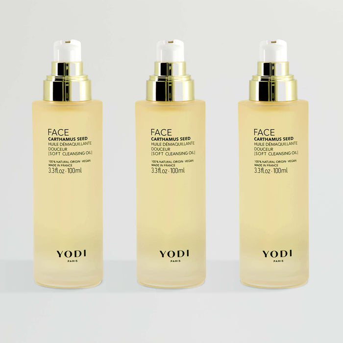 safflower make-up remover oil x3