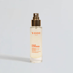 packshot brume fleur d'oranger aloe vera parfumée yodi