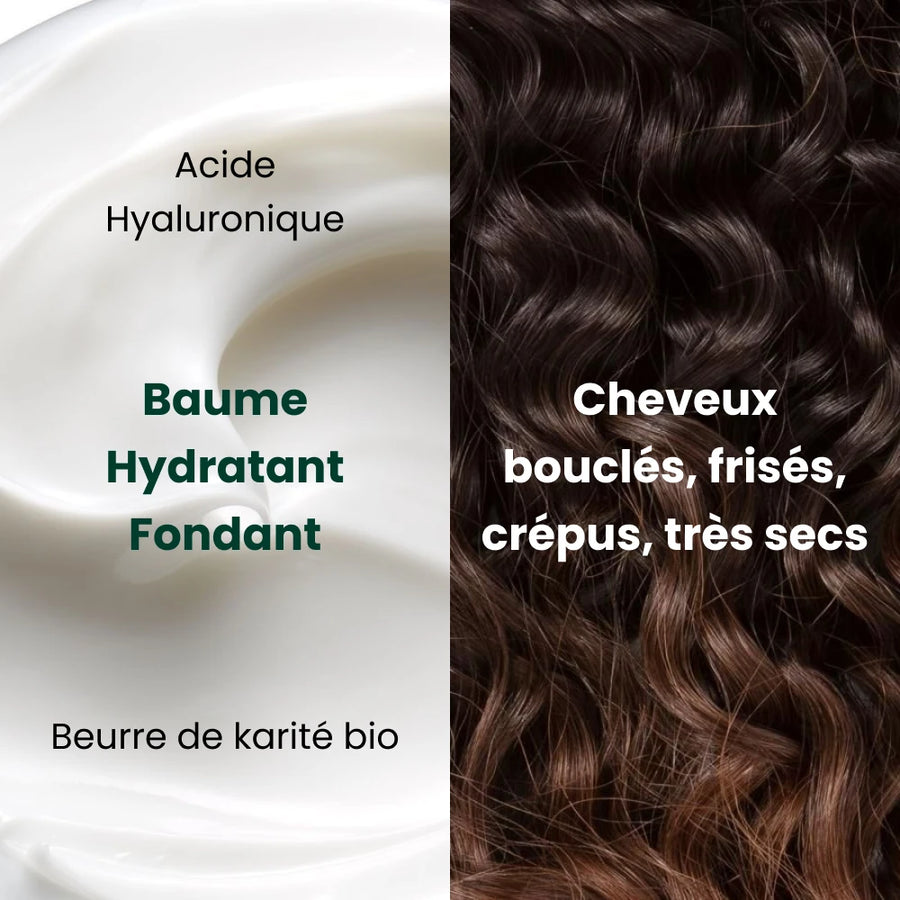 TRIO Baumes Hydratation & Souplesse - Cheveux Bouclés, Frisés ou Crépus