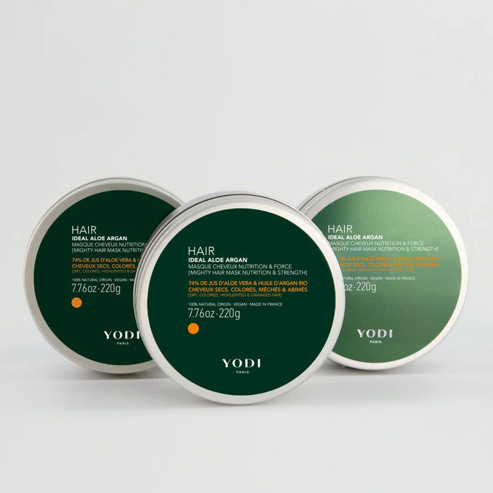 TRIO Masques Nutrition & Force - Cheveux Secs, Colorés ou Méchés