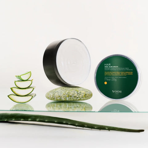 photo lifestyle masque ideal aloe argan