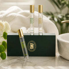 Coffret Mini Brumes Parfumées Boisées – Cheveux & Corps