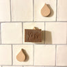 Magnetic wooden soap dish